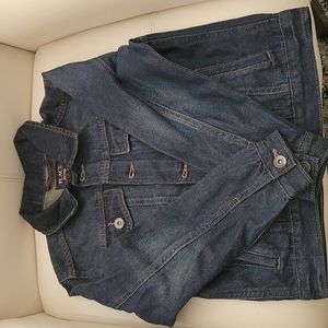 Boys dark denim jacket